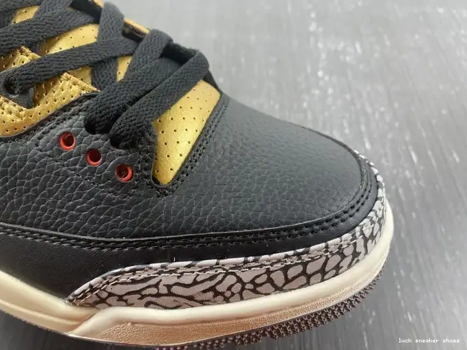 Reps LUCY WMNS Black Jordan CK9246-067 Gold 3 Air 0501